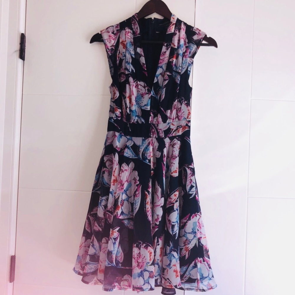 French Connection Fit and Flare Dress